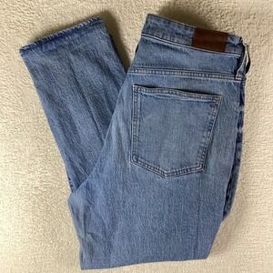 Madewell The Curvy Perfect Vintage Jean High Rise Tapered Medium Wash Size 31
